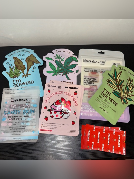 Cotton Candy Other - Face mask skincare lot crème and more